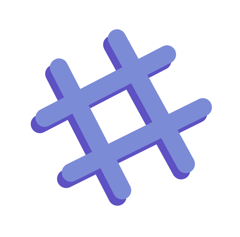 hashtag, slack channel